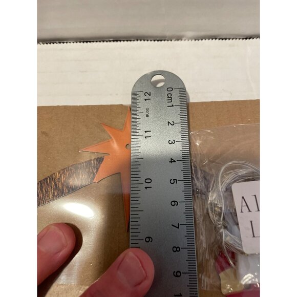 Metal Nativity Scene Decor W/ Alternate Lighting Modern Rustic Design Christmas - Picture 7 of 8